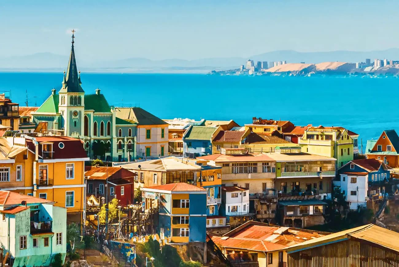 Tour de Día Completo a Valparaíso y Viña del Mar
